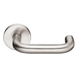 Concealed, Privacy, Stainless Steel Disk Rosette, Stainless Steel Cologne Lever, SS