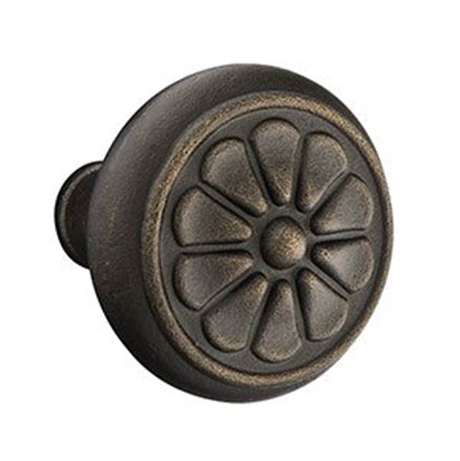 Knob x Knob Entryset, F13, Da Vinci Mortise, 2-3/4 Backset, Petal Knob, RH, FB