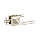 Emtek - KIL Hanover Lever, Square Rosette, RH, US15 - Satin Nickel