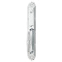 Emtek - Sgl Cyl, Imperial Tub Ent, Argos Lever, LH, US26 - Polished Chrome