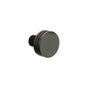 Emtek - Privacy, Modern Rosette, Stuttgart Lever, LH, US3NL - Unlacquered Brass