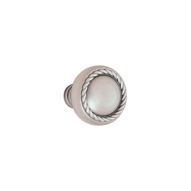 Emtek - Passage, Ribbon and Reed Rosette, Spencer Lever, LH, US3NL - Unlacquered Brass