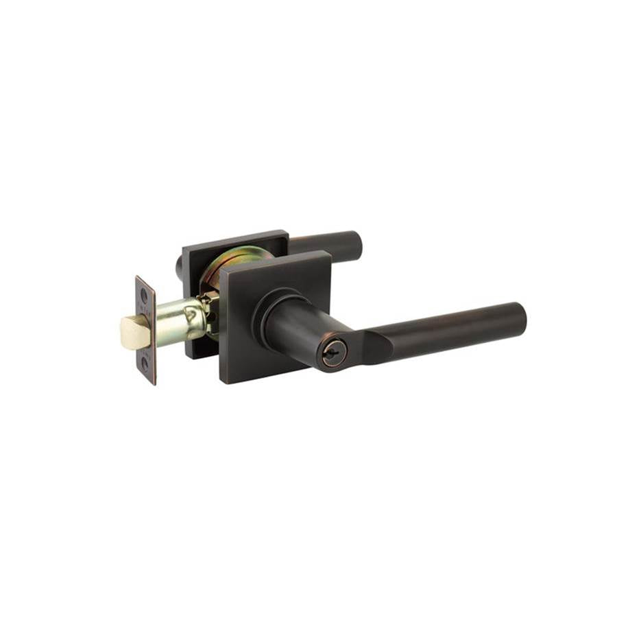 Emtek - KIL, Rope Lever, No.8 Rosette, RH, US3NL - Unlacquered Brass