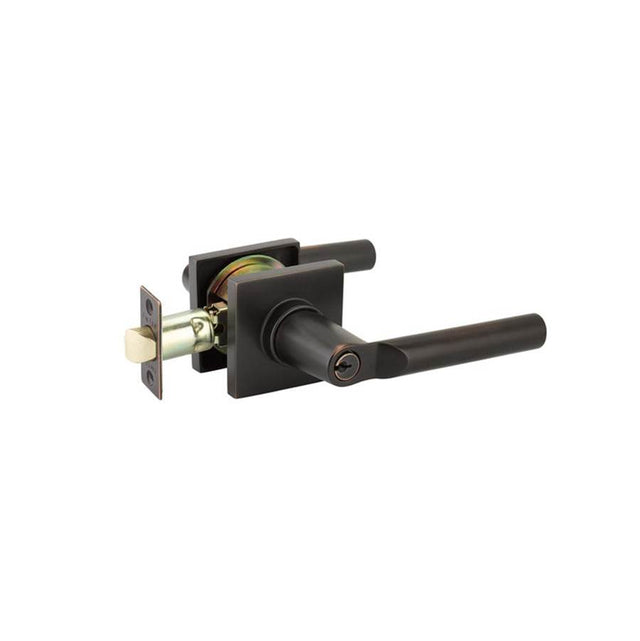 Emtek - KIL, Rope Lever, No.8 Rosette, RH, US3NL - Unlacquered Brass