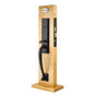 Emtek - Dummy, Harrison Mortise, Astoria Clear Knob, US3NL - Unlacquered Brass
