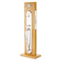 Emtek - Dummy, Albany Mortise, Freestone Lever, LH, US3NL - Unlacquered Brass