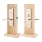 Emtek - LL Dummy, Mormont Mortise, Melon Knob, US3NL - Unlacquered Brass