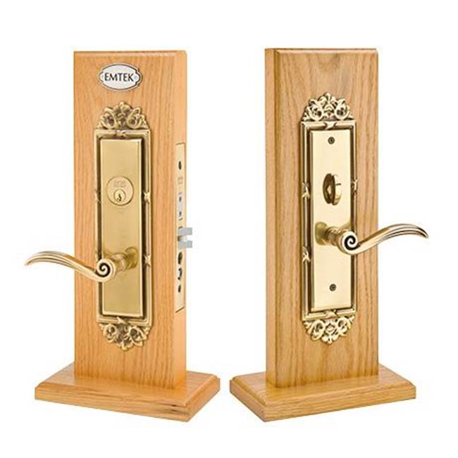 Emtek - LL Dummy, Regency Mortise, Triton Lever, RH, US3NL - Unlacquered Brass