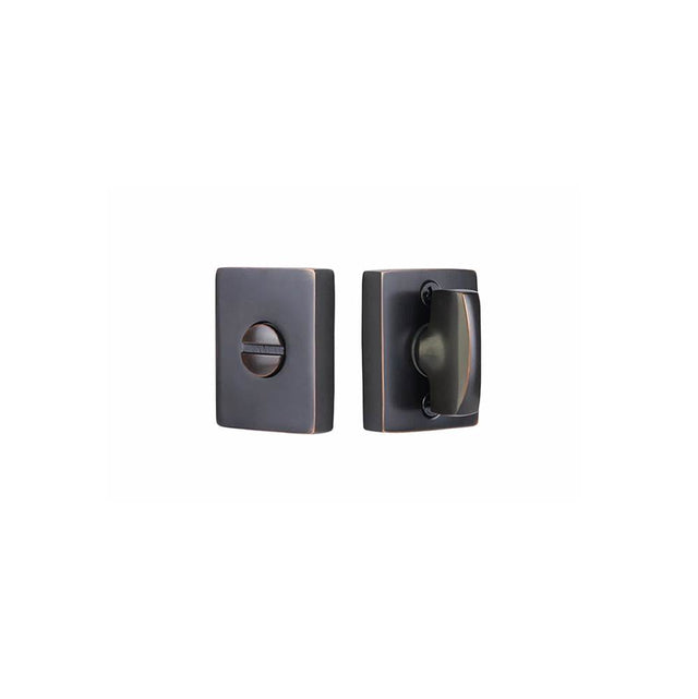 Emtek - Modern Thumbturn Privacy Lockset, US10B - Oil Rubbed Bronze