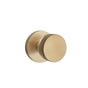 Emtek - Select Privacy, Disk Rosette US7, Conical Stem US7, Straight Knurled Knob US7 - French Antique