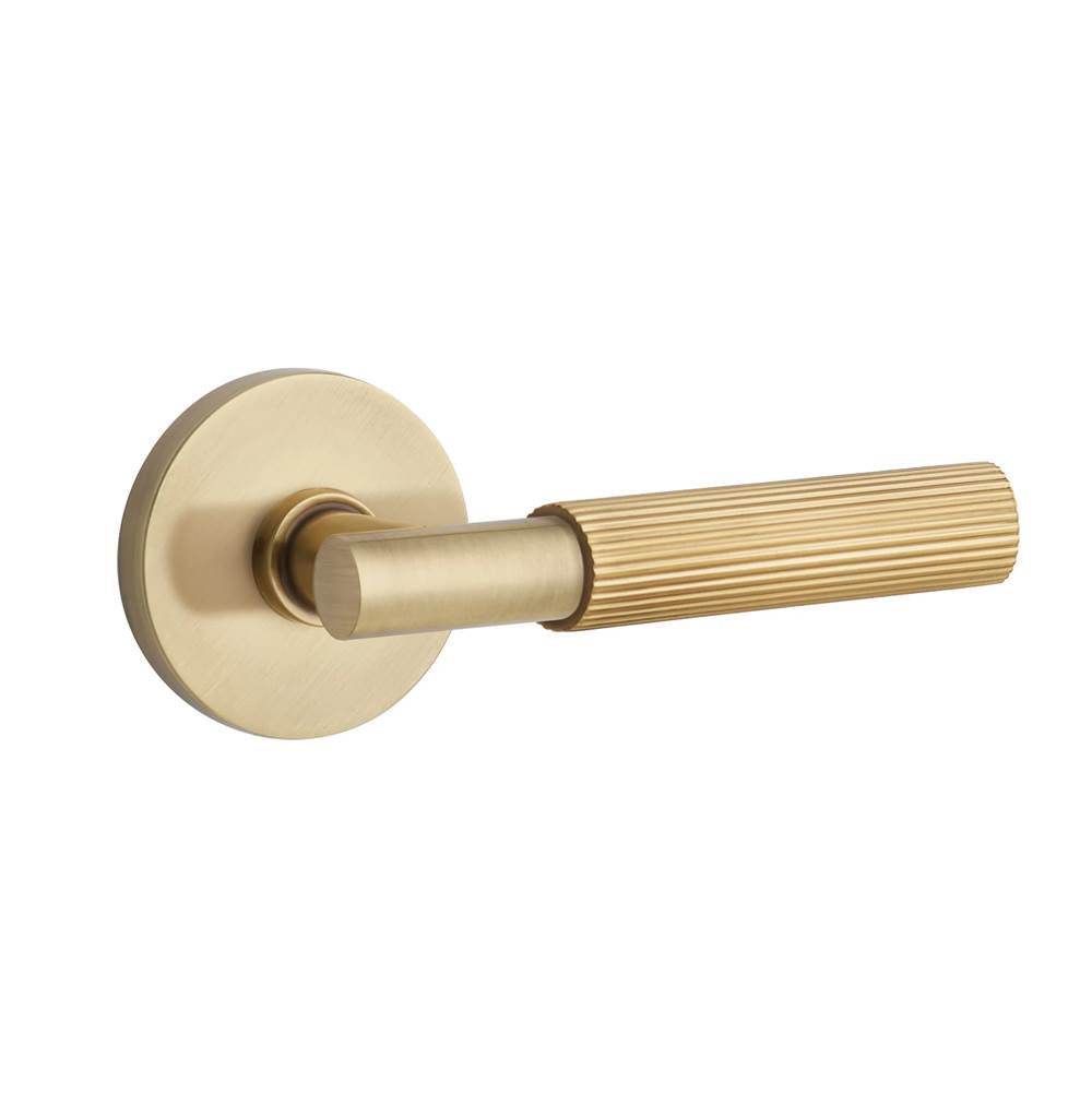 Emtek - Select Dummy, Disk Rosette US7, T-Bar Stem US7, Straight Knurled Handle US7 - French Antique