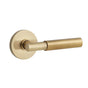 Emtek - Select Privacy, Disk Rosette US7, T-Bar Stem US7, Smooth Handle US7, LH - French Antique