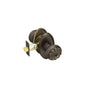 Emtek - Brz KNK, No.14 Rosette, Petal Knob, MB - Medium Bronze Patina