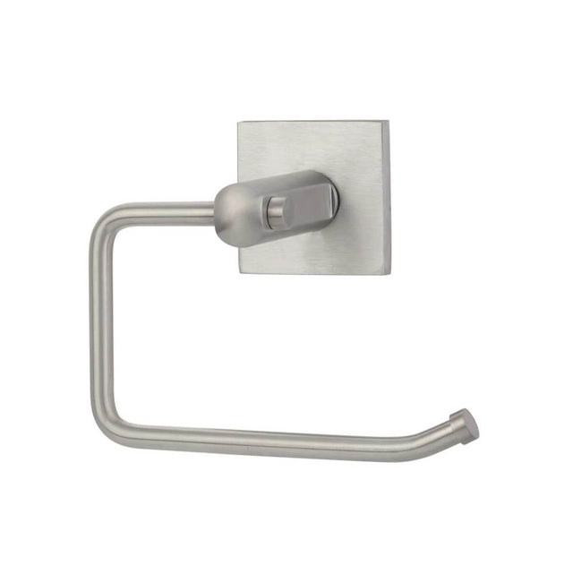 Emtek - BAR PAPER HOLDER, No.3 SQ. ROS SS - Brushed Stainless Steel