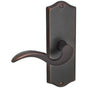 Emtek - Passage, Sideplate Locksets Colonial Non-Keyed 7-1/8, Dumont Lever, US3NL - Unlacquered Brass