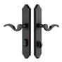 Emtek - Entry KyOS, Stretto, Concord 10'' Plt, Myles Lvr, LH, US3NL - Unlacquered Brass