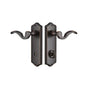 Emtek - Colonial Thumbturn, Victoria Knob, US3NL - Unlacquered Brass