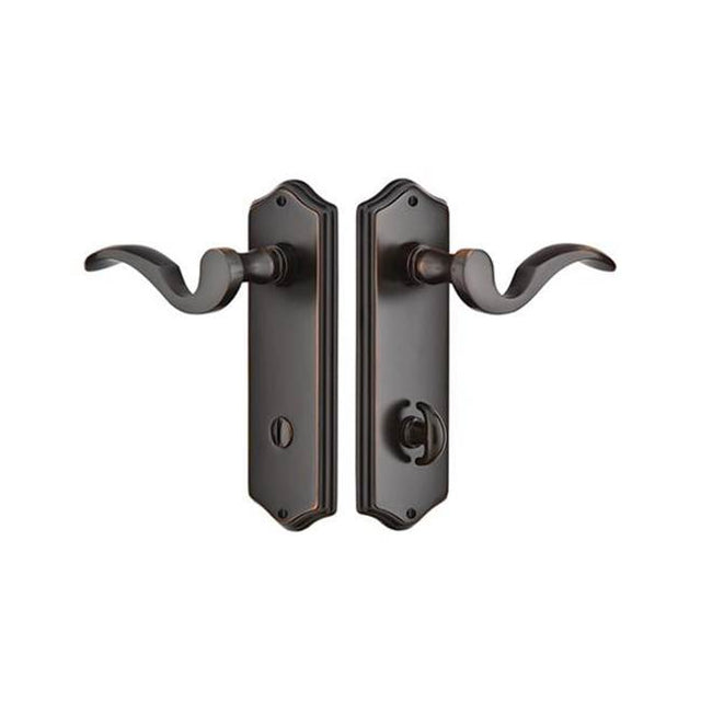Emtek - Colonial Thumbturn, Geneva Lever, US3NL - Unlacquered Brass