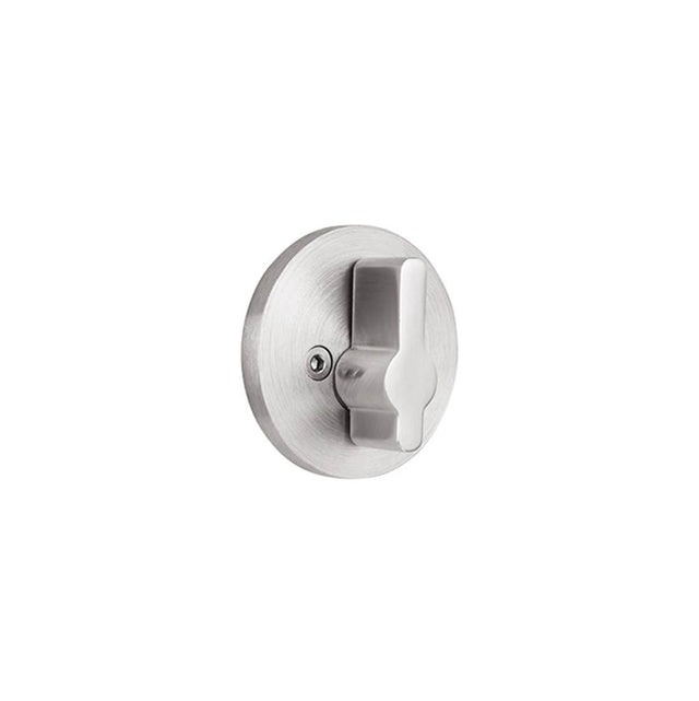 Emtek - Deadbolt, Modern Disc, Single-Sided, SS - Brushed Stainless Steel