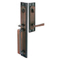 Emtek - Dummy, Arts and Crafts Full Length Tub Ent, Coventry Lever, RH, US3NL - Unlacquered Brass