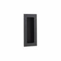 Emtek - Modern Rectangular, 4'' Knurled Flush Pulls with plain pocket, US10B - Oil Rubbed Bronze