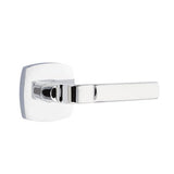 Emtek - Privacy, Urban Modern, Aston Lever, LH, US26 - Polished Chrome
