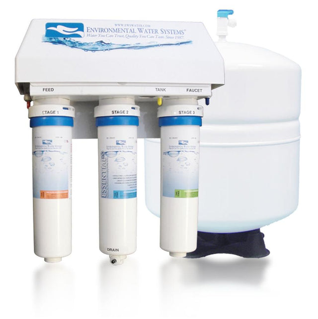 Environmental Water Systems - EWS Essential Series Reverse Osmosis Under