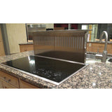 Downdraft Hood, 36'' W, Stainless Steel