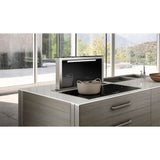 Downdraft Hood, 30'', Black Glass