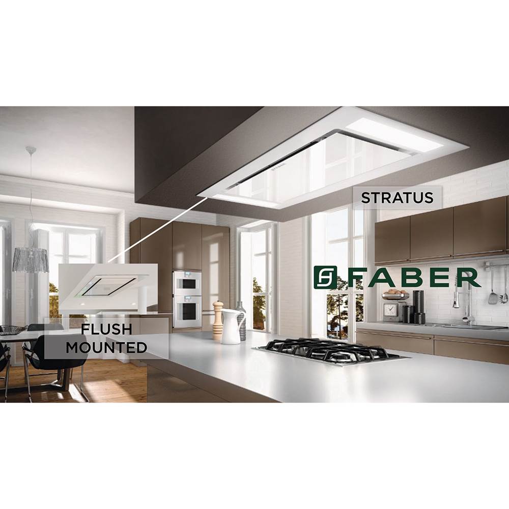 Ceiling-Mount Island Hood, 48'' Wx27'' D, Stainless Steel