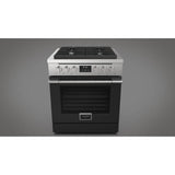 Fulgor Milano - 30'' Accento Range Door Color Kit - Matte Black - Matte Black
