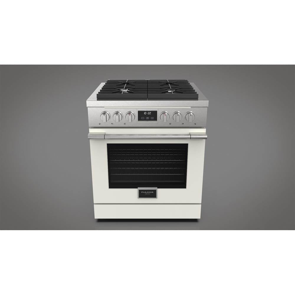 Fulgor Milano - 30'' Accento Range Door Color Kit - Matte White - Matte White
