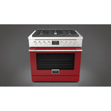 Fulgor Milano - 36'' Accento Range Door Color Kit - Red - Red