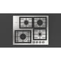 Fulgor Milano - 24'' 400 Accento Series Stainless Steel Gas Cooktop - Stainless Steel