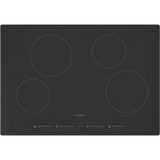 Fulgor Milano - 24'' 400 Series Stainless Steel Induction Cooktop - Black Glass With Aluminum Trim