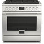 Fulgor Milano - 36'' 400 Accento Pro Series Accento Full Gas Range - Stainless Steel
