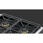 Fulgor Milano - 30'' Back Guard - Cast Iron Island Trim - Black