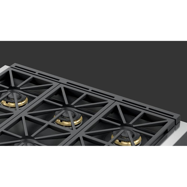 Fulgor Milano - 36'' Back Guard - Cast Iron Island Trim - Black