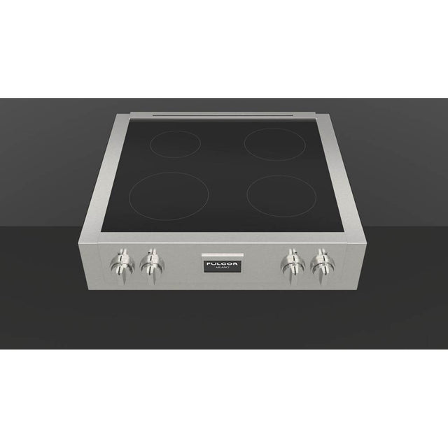 Fulgor Milano - 30'' 600 Sofia Professional Series Induction Range Top - Stainless Steel