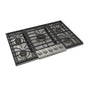 Fulgor Milano - 30'' 600 Sofia Professional Series Stainless Steel Gas Cooktop - Stainless Steel