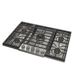 30'' 600 Sofia Professional Series Stainless Steel Gas Cooktop