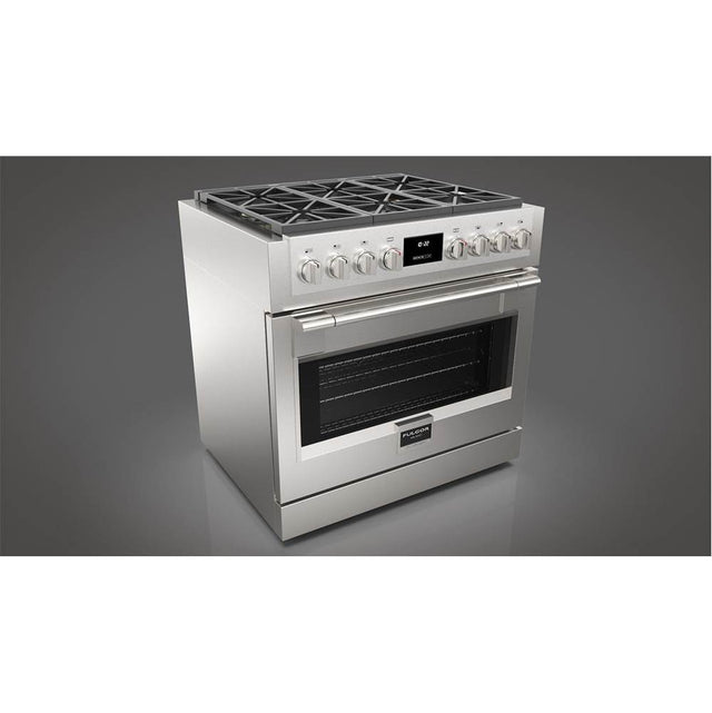 Fulgor Milano - 36'' 600 Sofia Pro Freestanding Stainless Steel Gas Range - Stainless Steel