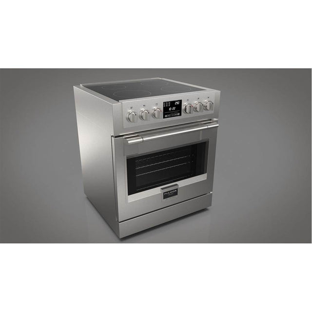 Fulgor Milano - 30'' 600  Sofia Pro Series Stainless Steel Electric Range - Stainless Steel