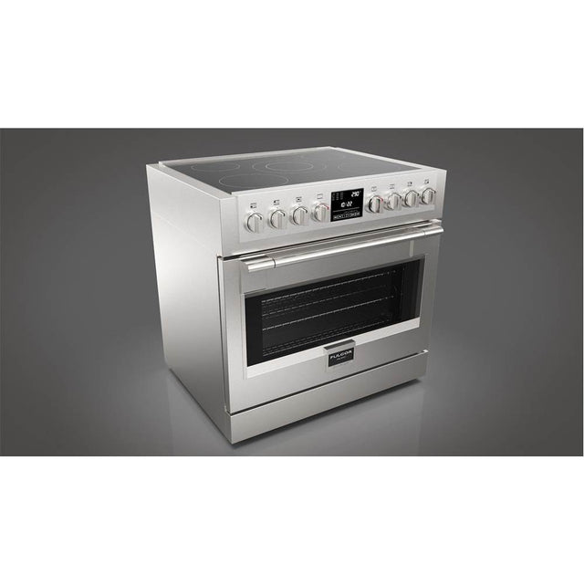Fulgor Milano - 36'' 600 Sofia Pro Series Stainless Steel Electric Range - Stainless Steel