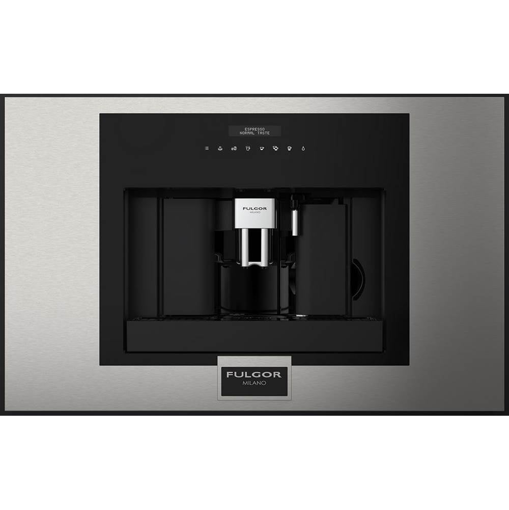 Fulgor Milano - 30'' Optional Pro Trim Kit For Coffee Machine (Works With Black Machine Only - F7Bc24B1) - Stainless Steel