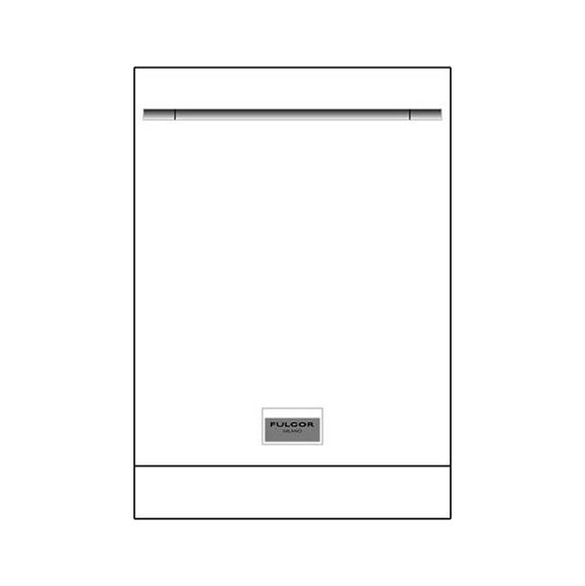 Fulgor Milano - Sofia Pro Handle Kit With Pro Badge And Template For F6Fbm36S1 - Stainless Steel