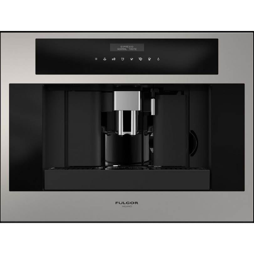 Fulgor Milano - 24'' 700 Series Built-In Stainless Steel Coffee Machine - Stainless Steel