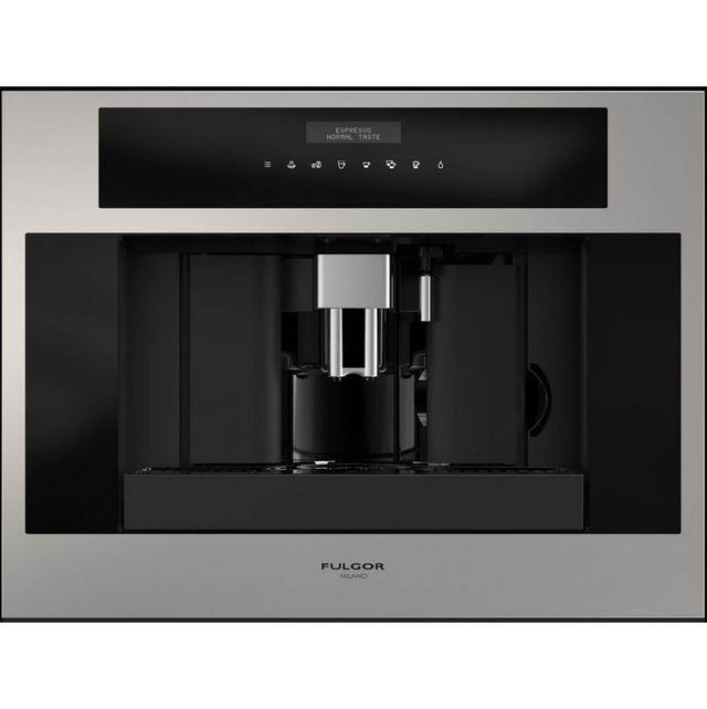 Fulgor Milano - 24'' 700 Series Built-In Stainless Steel Coffee Machine - Stainless Steel