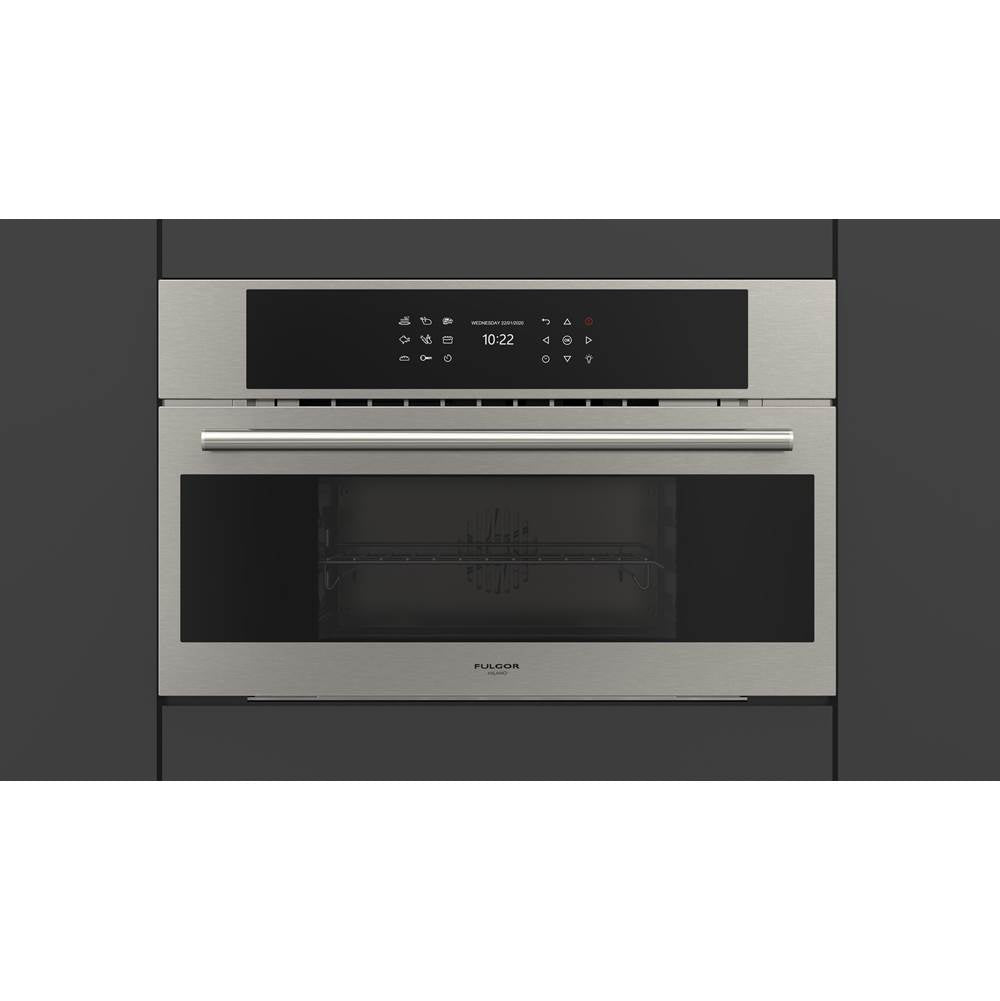 Fulgor Milano - 30'' 700 Series Combination Convection Steam Oven - Stainless Steel