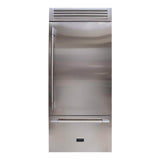 Fulgor Milano - 36'' 700 Series Pro Refrigerator With Right Hinge - Stainless Steel